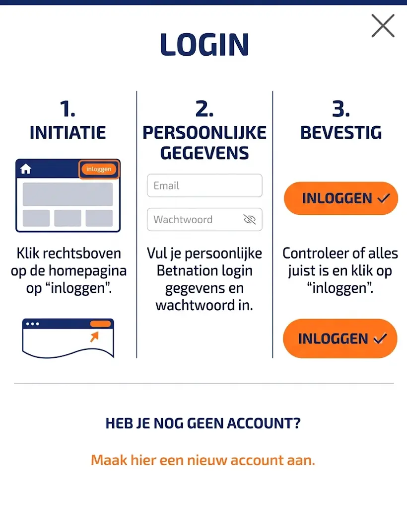 Login bij Betnation voor veilige toegang tot de casinorekening